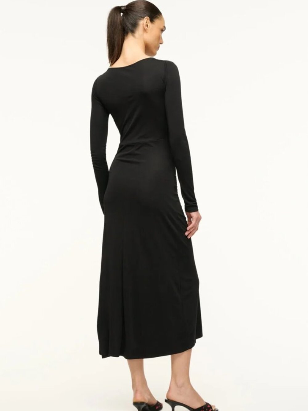 Staud Gres Long Sleeve Dress - Picture 4 of 8